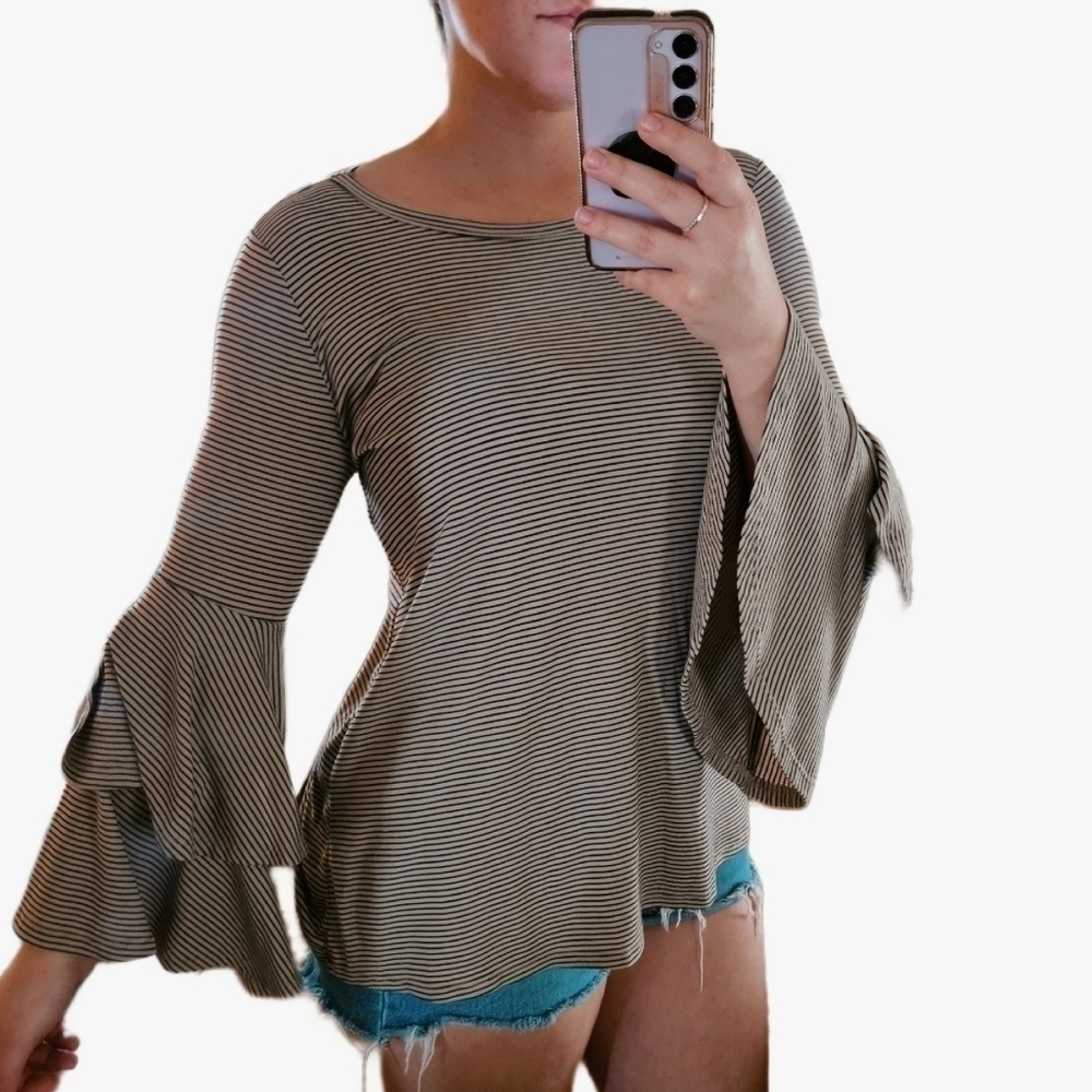 Altar'd State S bell sleeve top